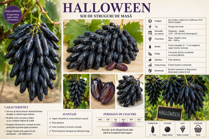 Butasi vita de vie Halloween la ghiveci